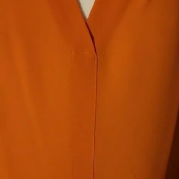 Rose & Olive Lightweight Burnt Orange Blouse - Picture 3 of 6